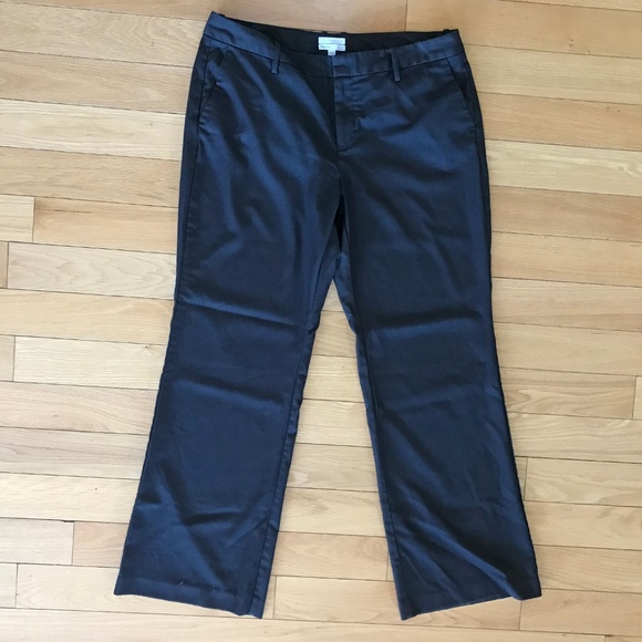 GAP Charcoal Gray Stretch Favorite Trousers 14 - Picture 5 of 6